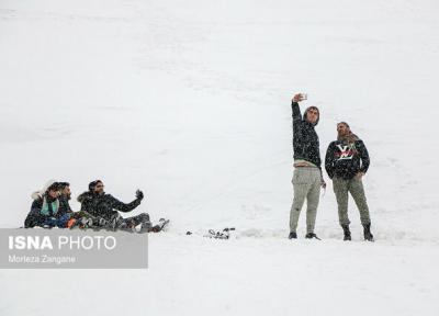 بارش باران و برف در جنوب و جنوب غرب کشور
