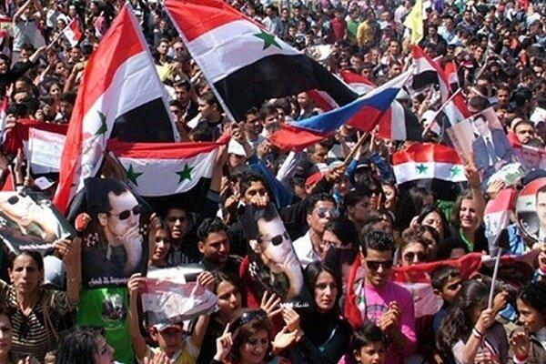 تظاهرات ضد آمریکاییِ مردم سوریه در شهرهای حلب تظاهرات ضد آمریکاییِ مردم سوریه در شهرهای حلب