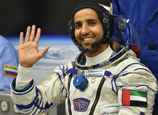 سه فضانورد آمریکایی، روسی و اماراتی به ایستگاه فضایی رفتند