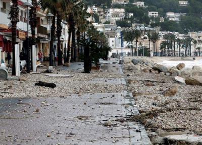 قربانیان طوفان گلوریا در اسپانیا به 11 نفر افزایش یافت