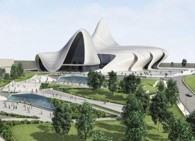 مرکز حیدر علی اف باکو جز زیبا ترین سازه های باکو