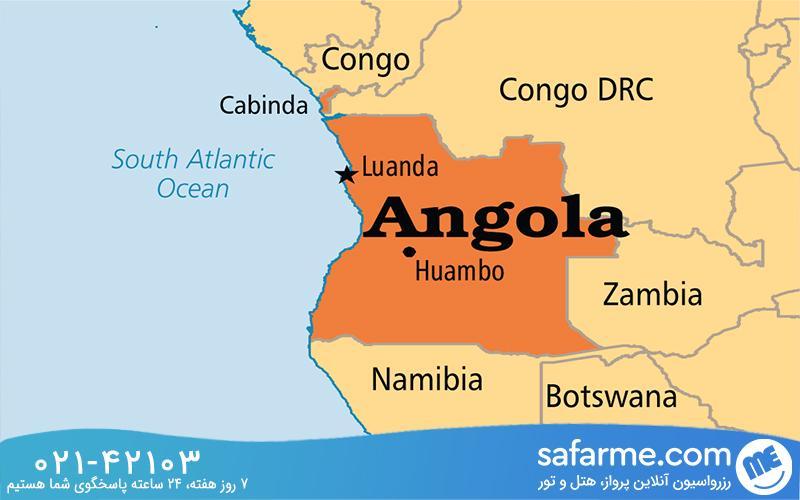 کشور آنگولا و دیدنی های آن!