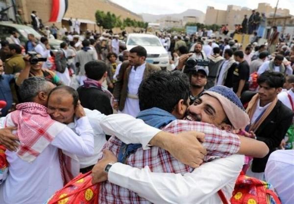 یمن، اعلام آزادی 1087 اسیر ارتش و کمیته های مردمی در سال 2020