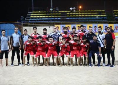 صعود نمایندگان هرمزگان به مرحله نهایی لیگ دسته اول فوتبال ساحلی کشور